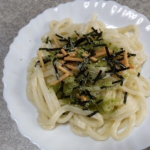 包丁も火も使わない お茶漬けの素でズボラなうどん レシピ 作り方 By めい 楽天レシピ